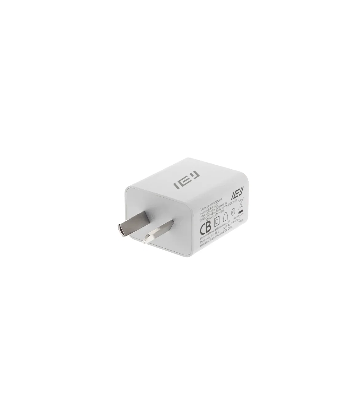 cargador de pared usb c 20w iey 🔌 blanco cargador de pared usb c 20w iey 🔌 blanco