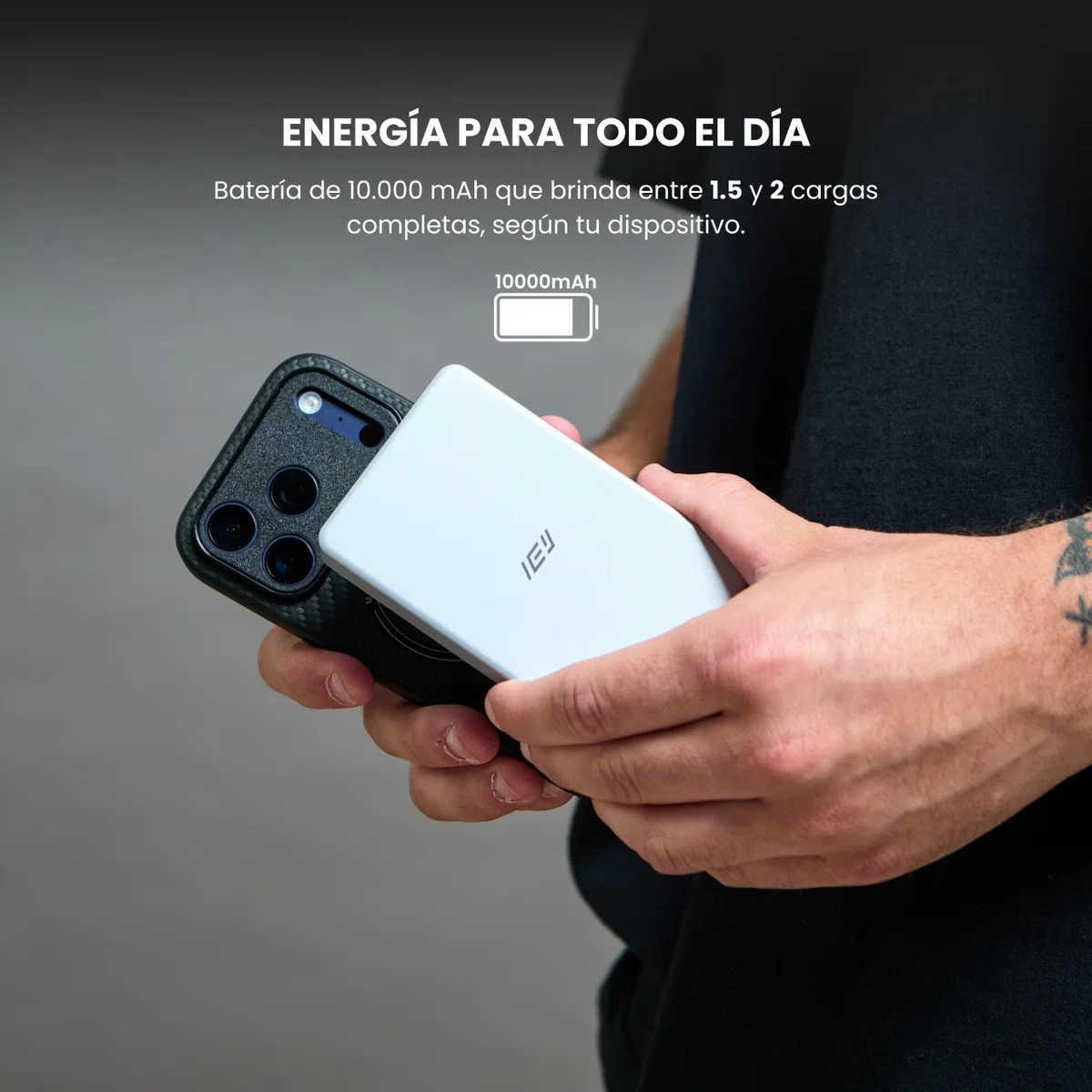 batería inalámbrica pro 10000 mah batería inalámbrica pro 10000 mah