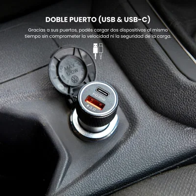 cargador auto de 30w + cable baseus 60w 🔋 cargador auto de 30w + cable baseus 60w 🔋