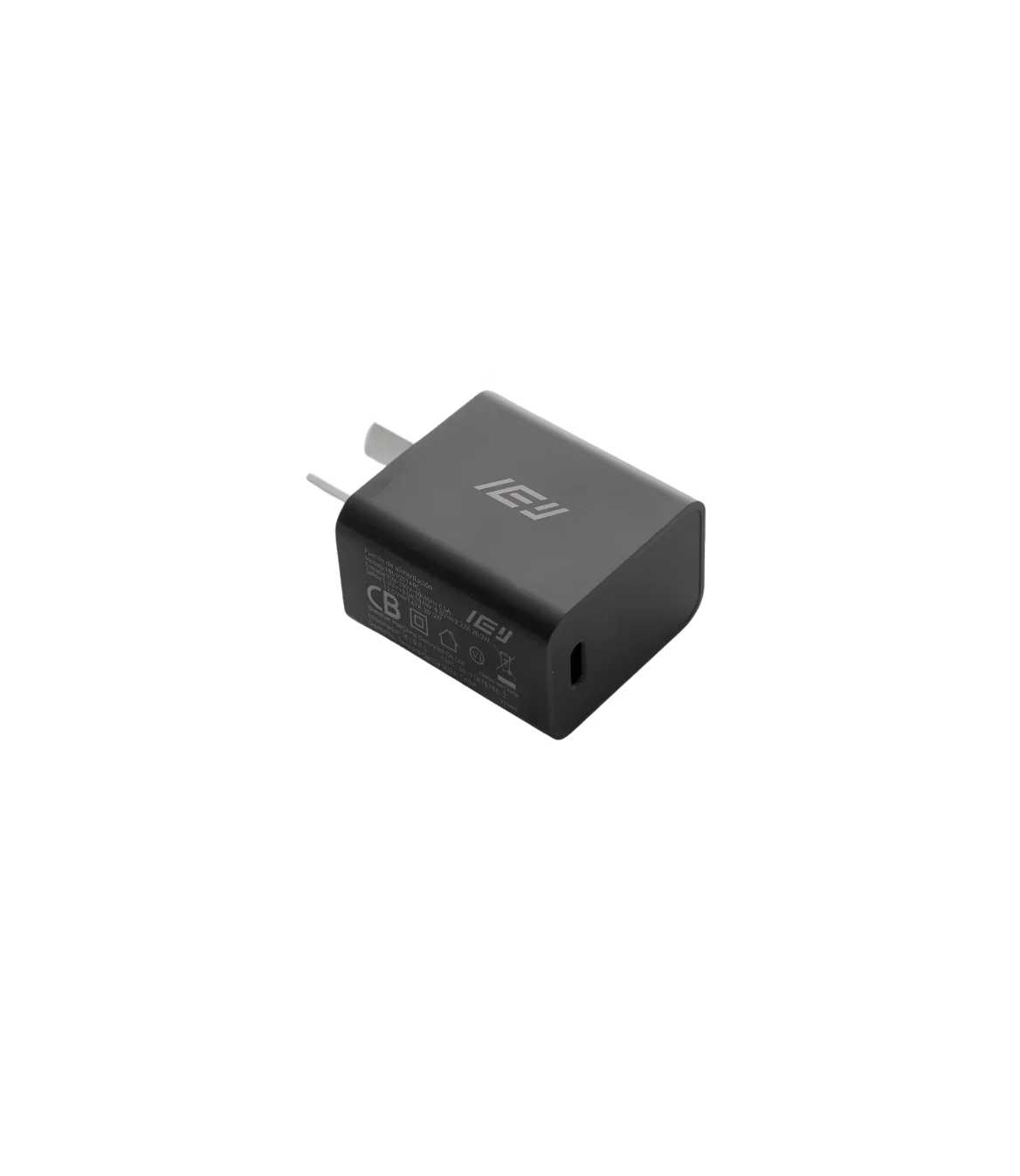 cargador de pared usb c 20w iey 🔌 negro cargador de pared usb c 20w iey 🔌 negro