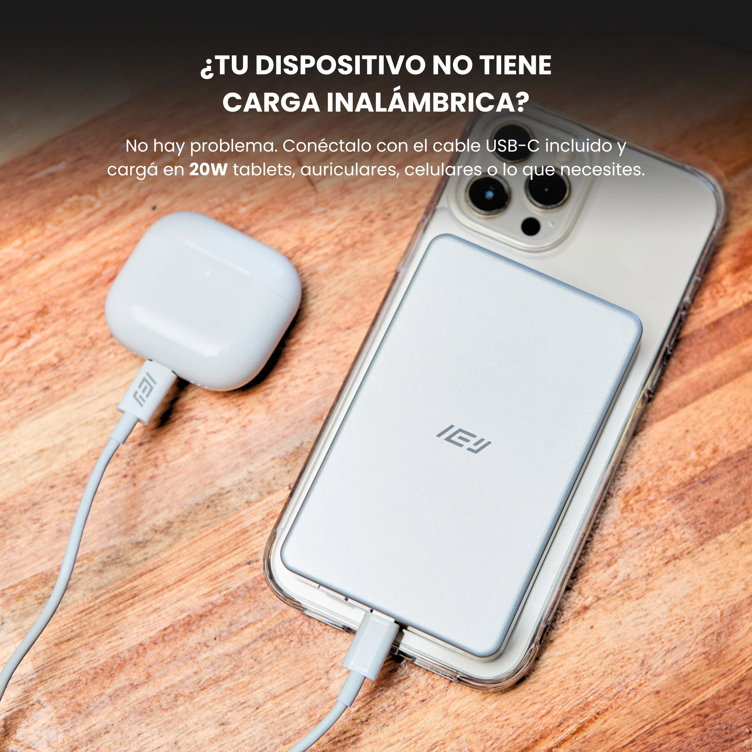 batería inalámbrica pro 10000 mah batería inalámbrica pro 10000 mah