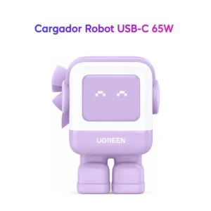 cargador robot ugreen uno usb c 65w 🤖⚡