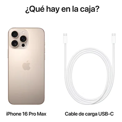 iphone 16 pro max 📱✨ (esim) titanio blanco / 256 gb iphone 16 pro max 📱✨ (esim) titanio blanco / 256 gb